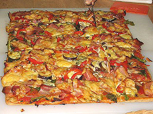 Dinkel Vollkorn Pizza